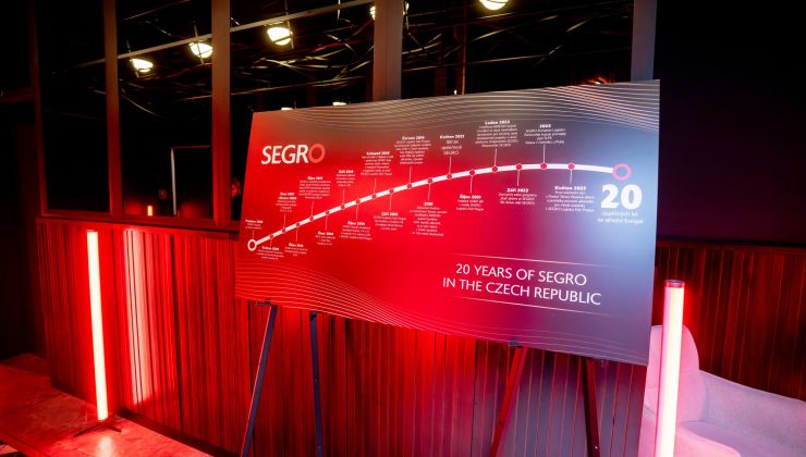 SEGRO - 20 Years in the Czech Republic
