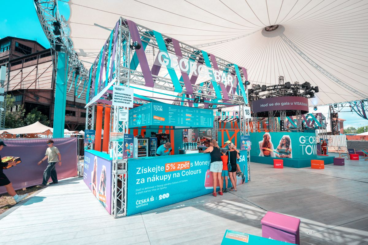 ČESKÁ SPOŘITELNA – GEORGE TOWN NA COLOURS OF OSTRAVA