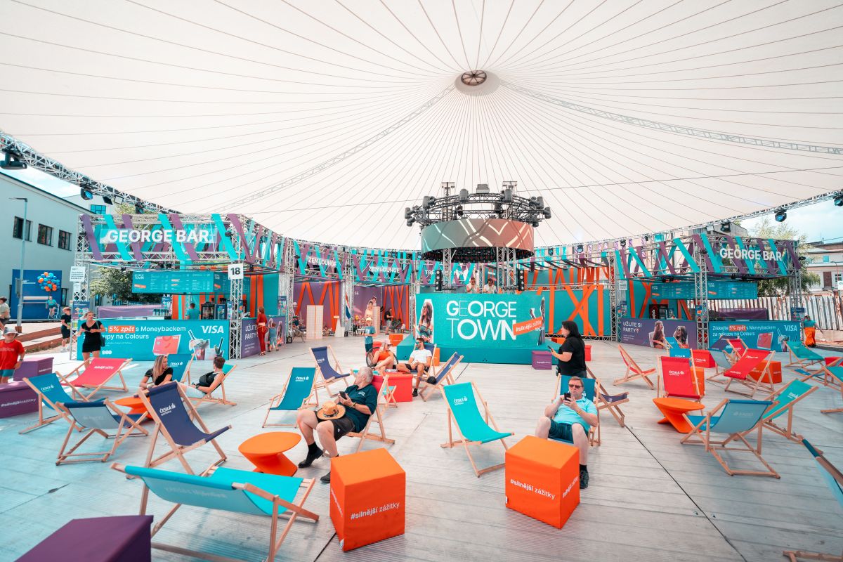 ČESKÁ SPOŘITELNA – GEORGE TOWN NA COLOURS OF OSTRAVA