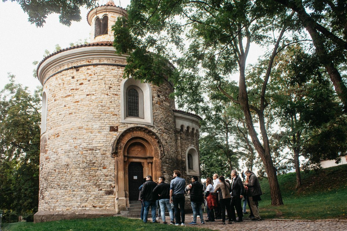 Team building at Vyšehrad